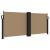 Copertină laterală retractabilă, taupe, 100 x 1000 cm GartenMobel Dekor
