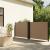 Copertină laterală retractabilă, gri taupe, 140 x 1000 cm GartenMobel Dekor