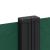 Copertină laterală retractabilă, verde închis, 140x1200 cm GartenMobel Dekor