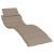 Pernă de șezlong, gri taupe, 186x58x3 cm, textil oxford GartenMobel Dekor
