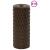 Paravan pentru balcon 10 buc. maro și negru 255x19 cm poliratan GartenMobel Dekor