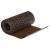Paravan pentru balcon 10 buc. maro și negru 255x19 cm poliratan GartenMobel Dekor
