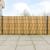Paravan pentru balcon 10 buc. maro deschis 255x19 cm poliratan GartenMobel Dekor