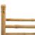 Scară dublă pentru prosoape cu 4 trepte, 90x50x100 cm, bambus GartenMobel Dekor