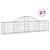 Coșuri gabion arcuite 7 buc, 200x30x40/60 cm, fier galvanizat GartenMobel Dekor