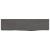 Raft de perete maro închis 40x10x2 cm lemn masiv stejar tratat GartenMobel Dekor