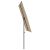 Umbrelă de soare exterior, stâlp aluminiu, gri taupe, 2x1,5 cm  GartenMobel Dekor