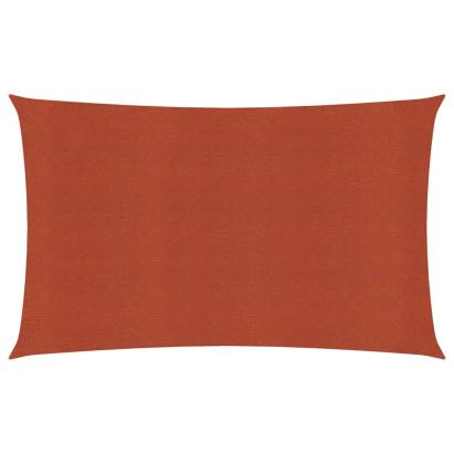 Pânză parasolar, cărămiziu, 4x7 m, HDPE, 160 g/m² GartenMobel Dekor