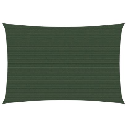 Parasolar, verde închis, 3x4,5 m, HDPE, 160 g/m² GartenMobel Dekor
