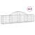 Coșuri gabion arcuite 13 buc, 200x30x40/60 cm, fier galvanizat GartenMobel Dekor