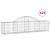 Coșuri gabion arcuite 25 buc, 200x30x40/60 cm, fier galvanizat GartenMobel Dekor