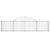 Coșuri gabion arcuite 25 buc, 200x30x40/60 cm, fier galvanizat GartenMobel Dekor