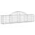 Coșuri gabion arcuite 25 buc, 200x30x40/60 cm, fier galvanizat GartenMobel Dekor