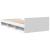 Cadru de pat cu sertar, alb, 100x200 cm, lemn prelucrat GartenMobel Dekor