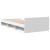 Cadru de pat cu sertar, alb, 90x200 cm, lemn prelucrat GartenMobel Dekor