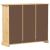 Dulap pantofi "Corona", 99x32x85 cm, lemn masiv de pin GartenMobel Dekor
