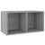 Cutie de depozitare viniluri, gri sonoma, 71x34x36 cm, lemn GartenMobel Dekor