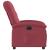 Fotoliu rabatabil electric, roșu vin, material textil GartenMobel Dekor