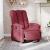 Fotoliu rabatabil electric, roșu vin, material textil GartenMobel Dekor