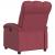 Fotoliu rabatabil electric, roșu vin, material textil GartenMobel Dekor