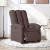 Fotoliu rabatabil electric, maro închis, material textil GartenMobel Dekor