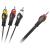 CABLU JACK 3.5 4 CANALE (A/V/MASA)-3RCA 3M EuroGoods Quality