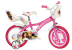 Bicicleta copii 16" - Barbie roz PlayLearn Toys