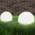 Lămpi bol cu LED 2 buc, sferice, 25 cm, PMMA GartenMobel Dekor