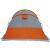 Cort de camping tunel 4 persoane, gri/portocaliu, impermeabil GartenMobel Dekor