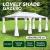 Pavilion cu perdele, alb, 600 x 298 x 270 cm, 180g/m² GartenMobel Dekor