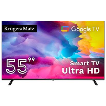 GOOGLE SMART TV 55 INCH 141CM ULTRAHD 4K KRUGER&MATZ EuroGoods Quality