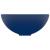 Chiuvetă baie lux albastru închis mat 32,5x14cm ceramică rotund GartenMobel Dekor