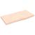 Blat de baie, 60x30x(2-4) cm, lemn masiv netratat GartenMobel Dekor