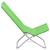 Scaune de plajă pliante, 2 buc., verde, material textil GartenMobel Dekor