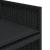 Set mobilier de grădină cu perne, 13 piese, negru, poliratan GartenMobel Dekor