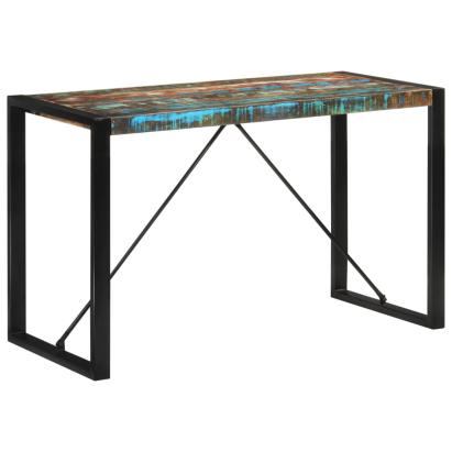 Masă de bucătărie, 120x55x76 cm, lemn masiv reciclat GartenMobel Dekor