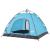 Cort de camping pentru 3 persoane, setare rapidă, albastru GartenMobel Dekor