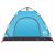 Cort de camping pentru 3 persoane, setare rapidă, albastru GartenMobel Dekor
