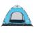 Cort de camping pentru 3 persoane, setare rapidă, albastru GartenMobel Dekor