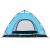 Cort de camping pentru 4 persoane, setare rapidă, albastru GartenMobel Dekor