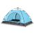 Cort de camping pentru 4 persoane, setare rapidă, albastru GartenMobel Dekor
