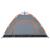 Cort de camping, 4 persoane, gri/portocaliu, setare rapidă GartenMobel Dekor