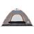 Cort de camping, 4 persoane, gri/portocaliu, setare rapidă GartenMobel Dekor