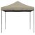 Cort de petrecere pliabil Pop-Up, taupe, 292x292x315 cm GartenMobel Dekor