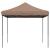 Cort de petrecere pliabil Pop-Up, 292x292x315 cm, maro GartenMobel Dekor