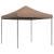 Cort de petrecere pliabil Pop-Up, 292x292x315 cm, maro GartenMobel Dekor