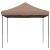 Cort de petrecere pliabil Pop-Up, 292x292x315 cm, maro GartenMobel Dekor