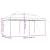 Cort de petrecere pliabil Pop-Up, 580x292x315 cm, verde GartenMobel Dekor
