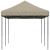 Cort de petrecere pliabil Pop-Up, taupe, 580x292x315 cm GartenMobel Dekor