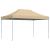 Cort de petrecere pliabil Pop-Up, 440x292x315 cm, bej GartenMobel Dekor
